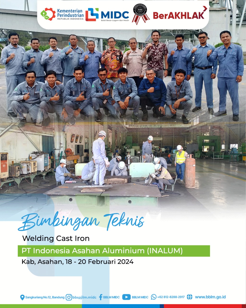 Bimbingan Teknis Welding Cast Iron