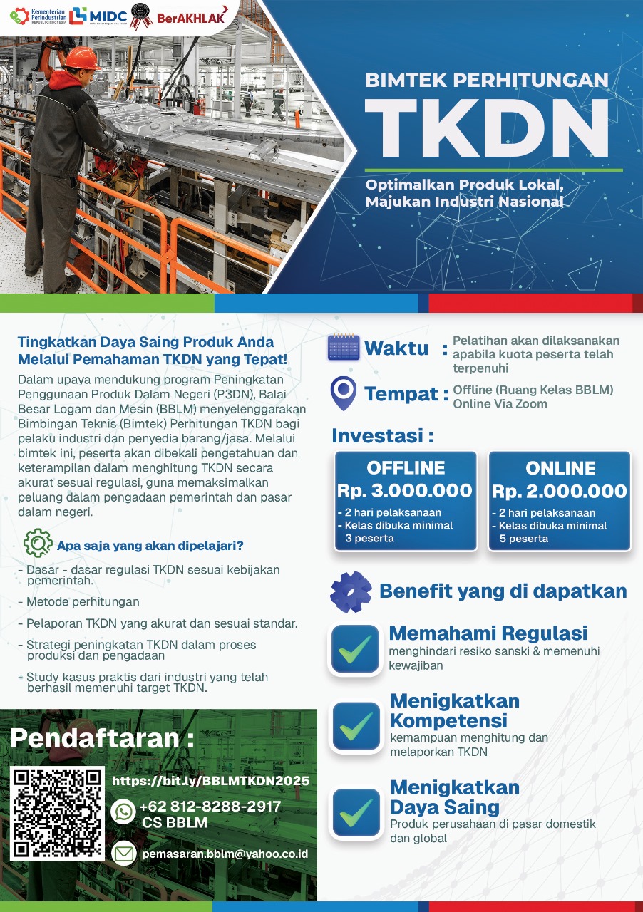 Bimtek Perhitungan TKDN
