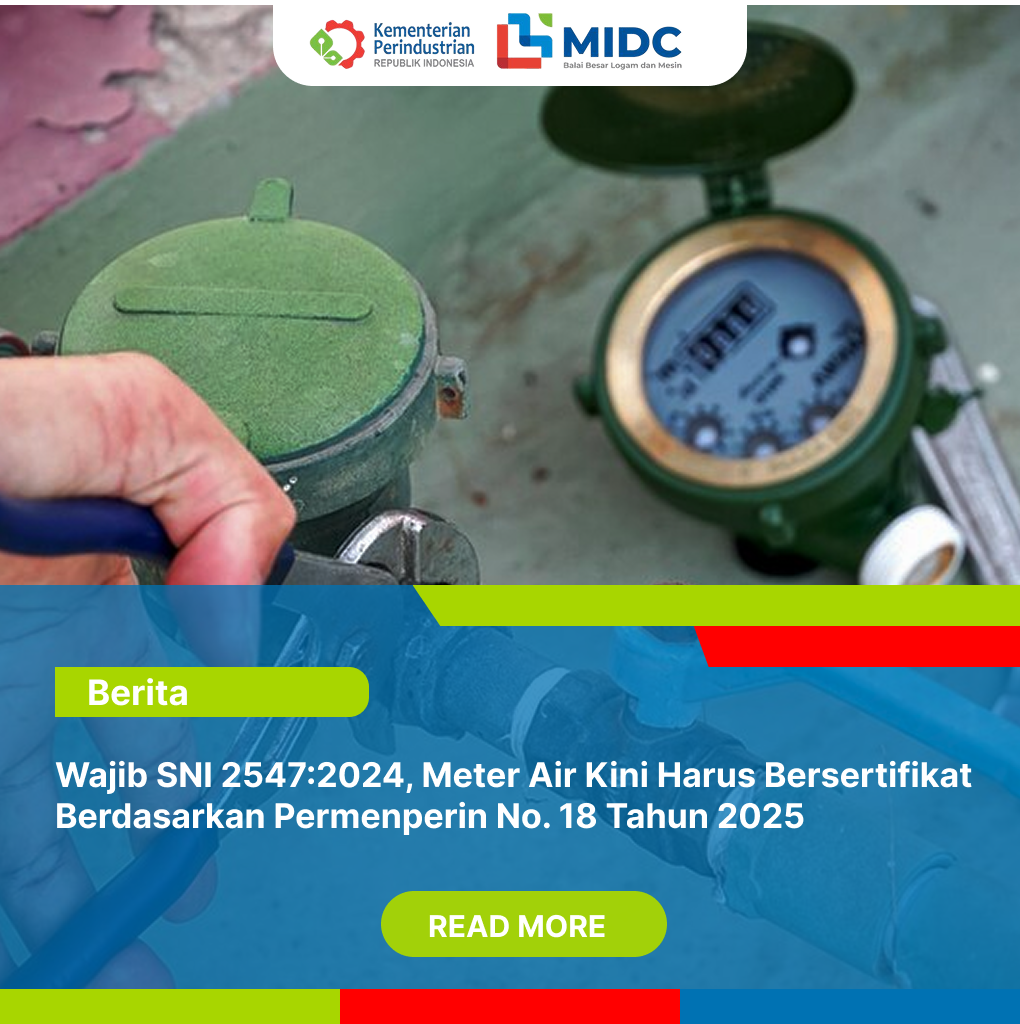SNI Meter Air Wajib