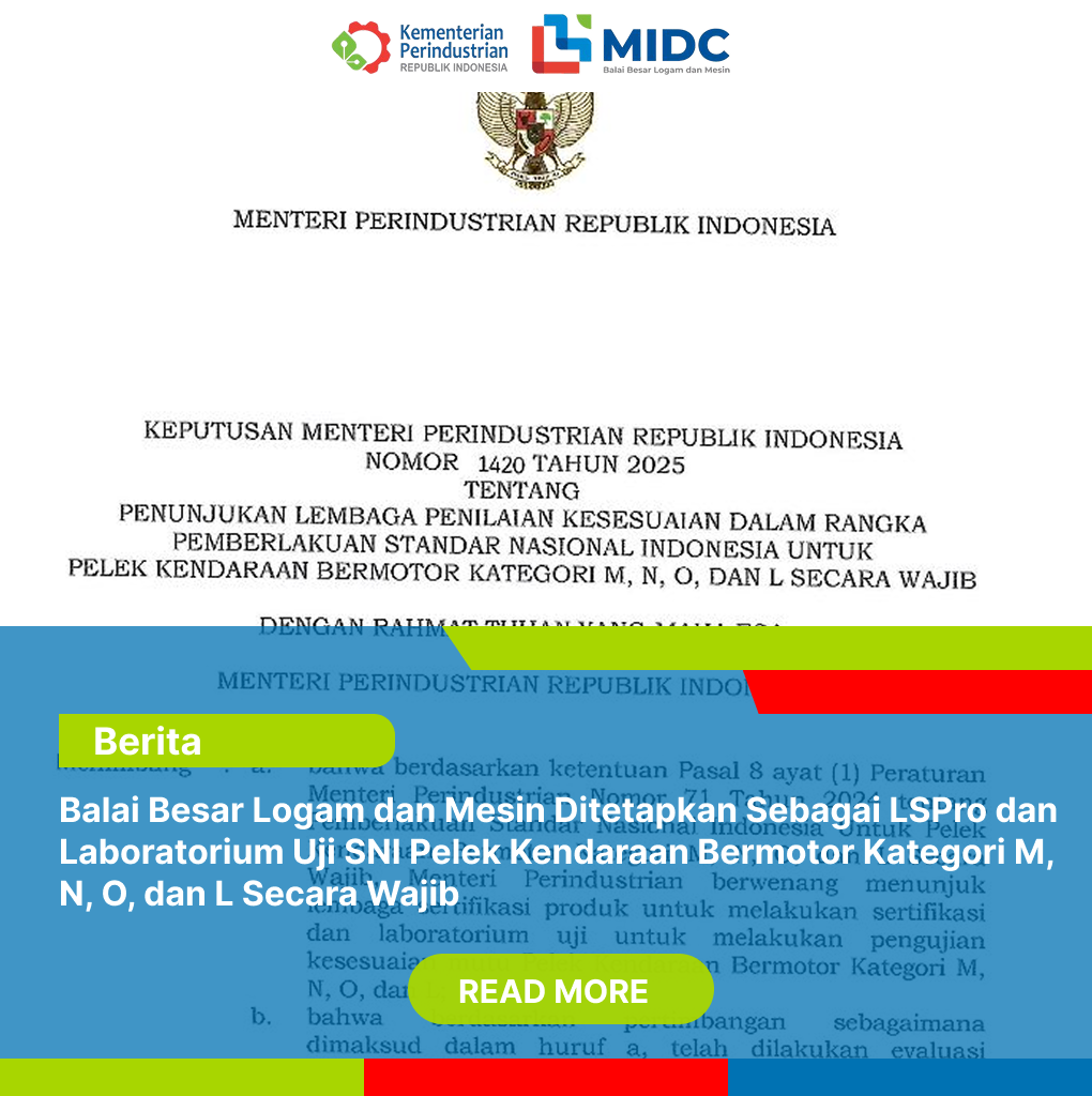 SNI Pelek Kendaraan