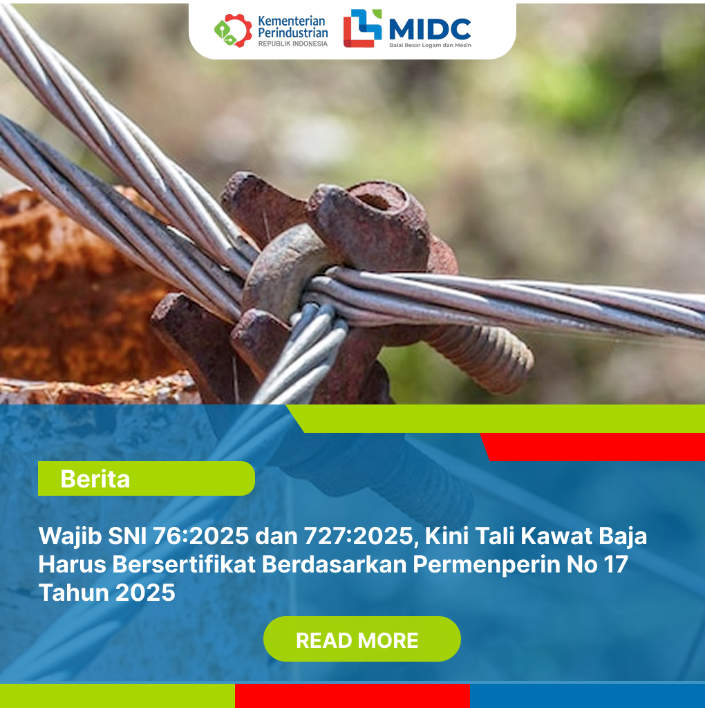 SNI Tali Kawat Baja